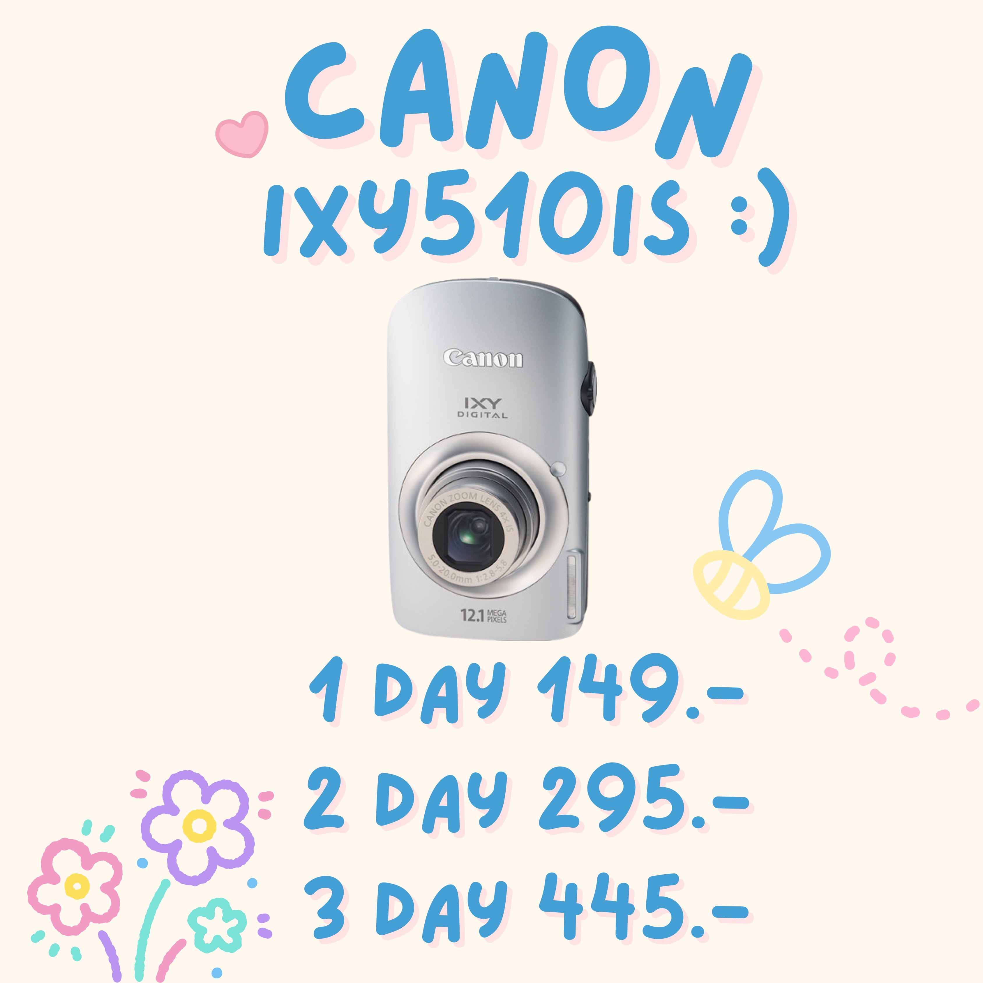 Canon IXY510IS (สีเงิน🤍)