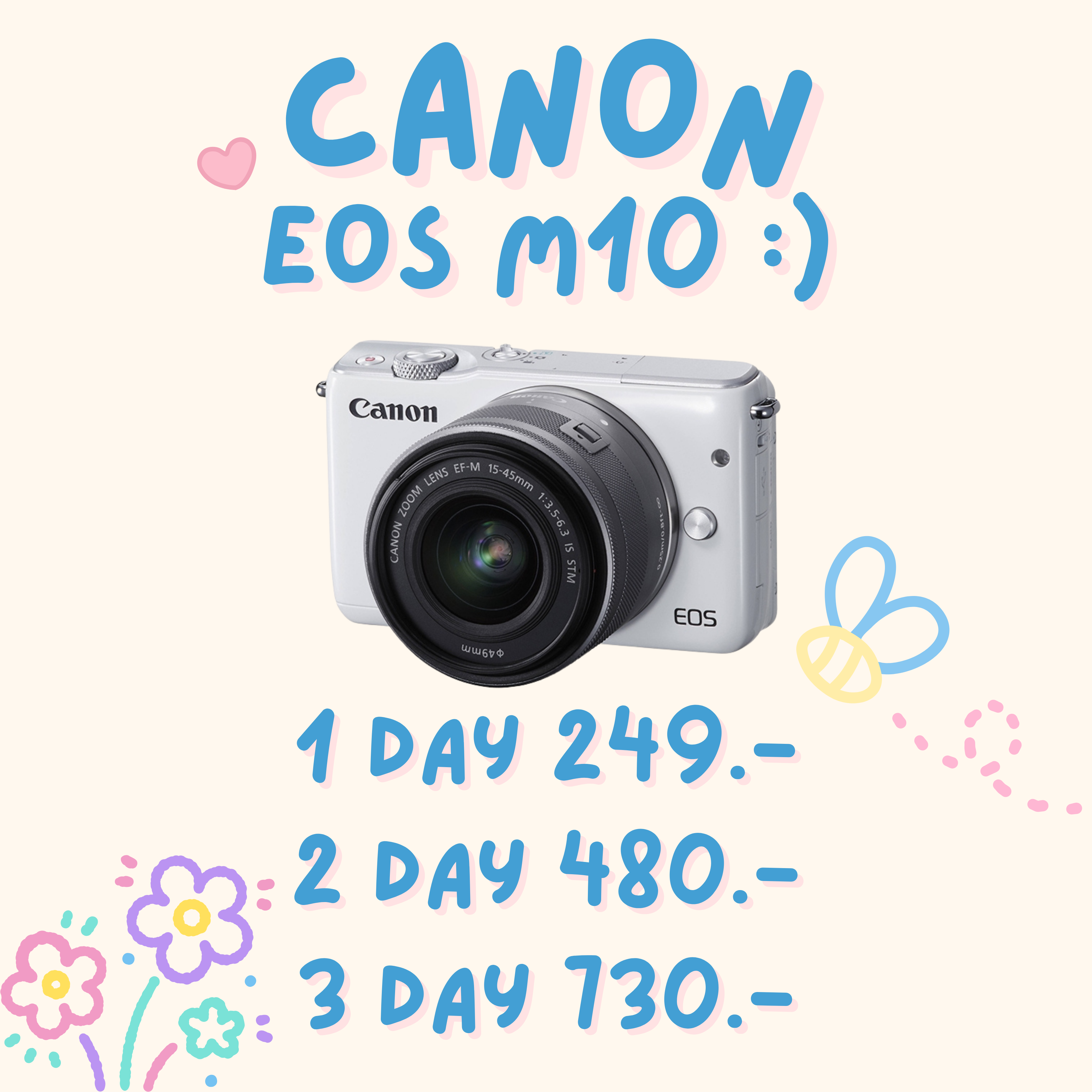 Canon EOS M10 (สีขาว🤍)