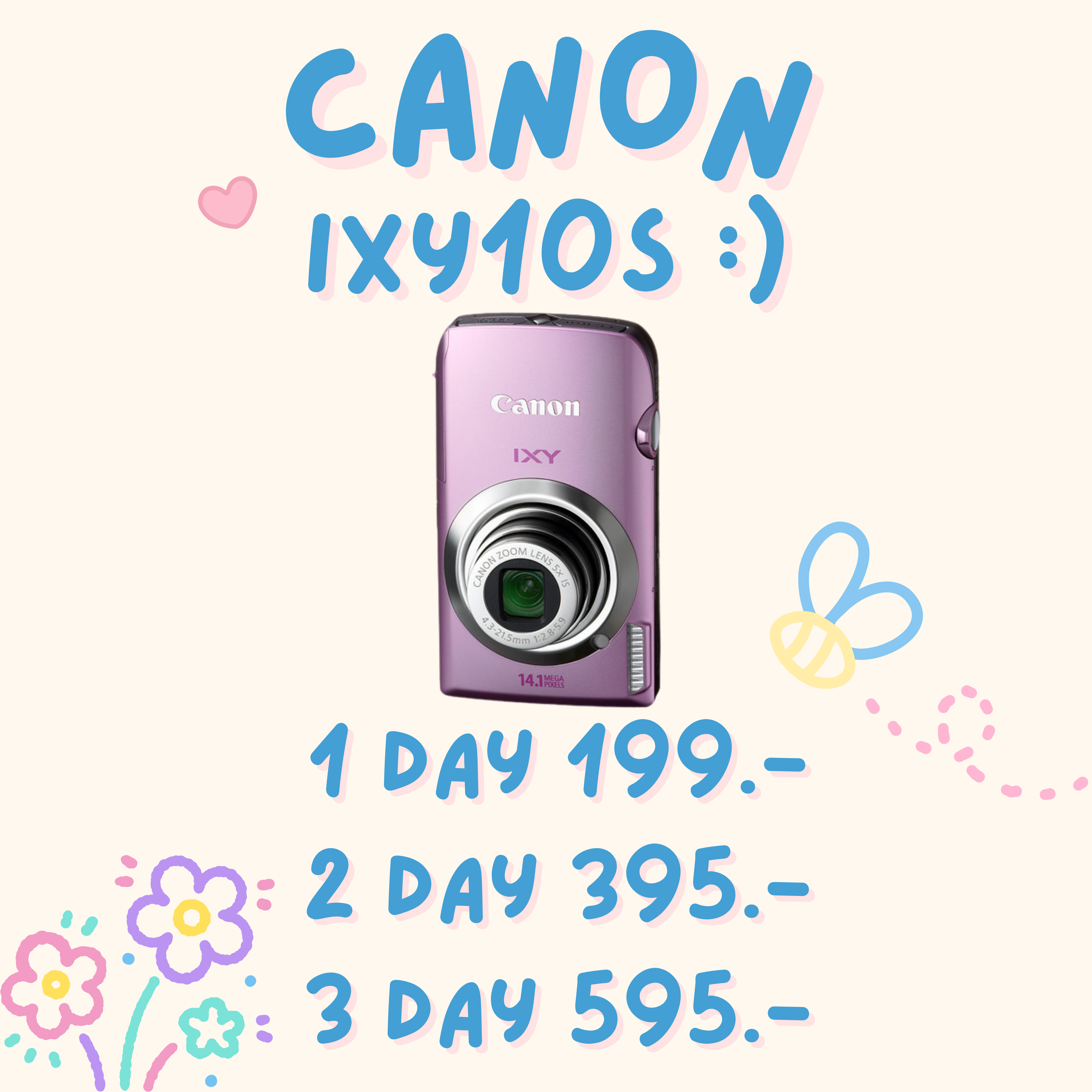 Canon IXY10S (สีชมพู🩷)