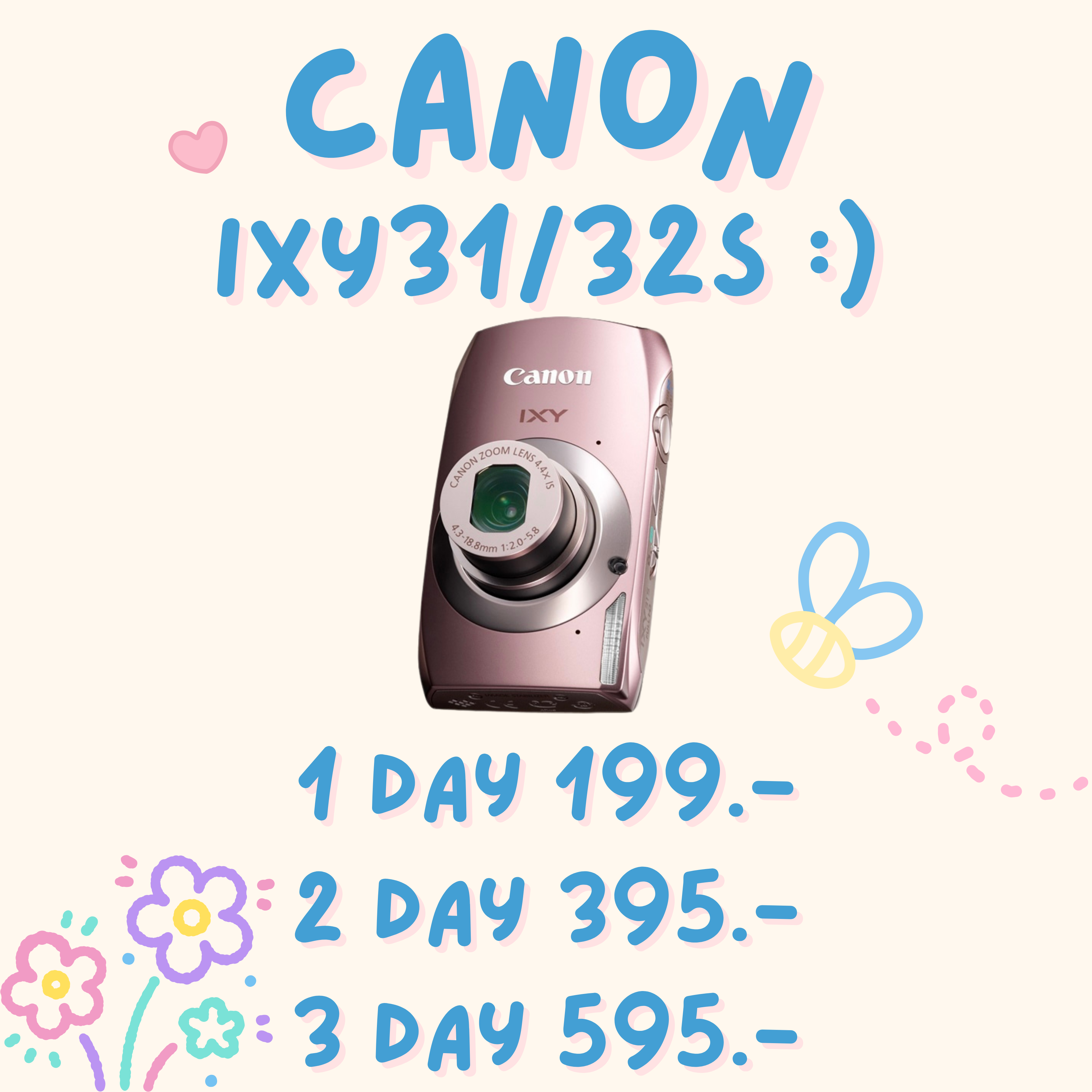 Canon IXY31/32S (สีชมพู🩷)