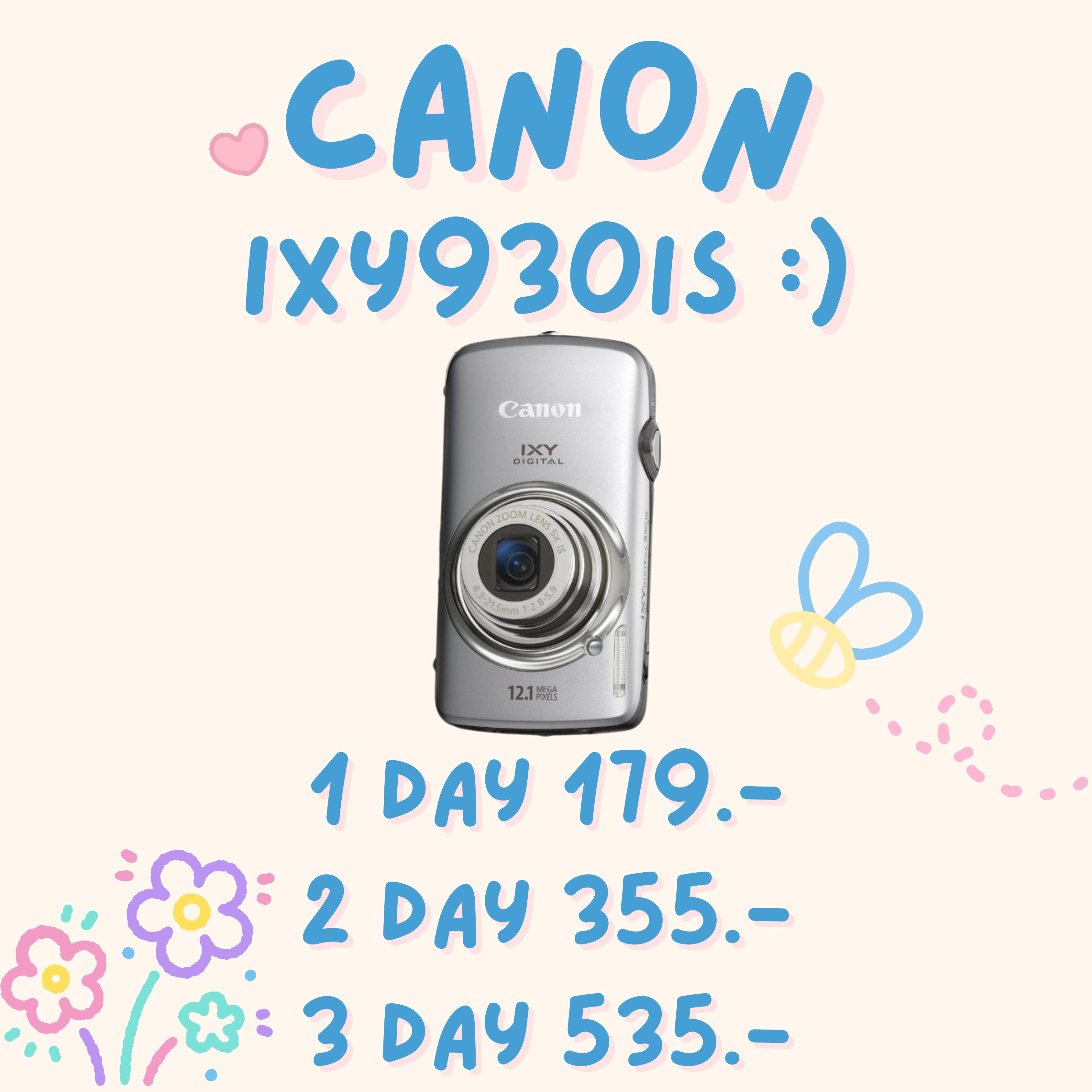 Canon IXY930IS (สีเงิน🤍)