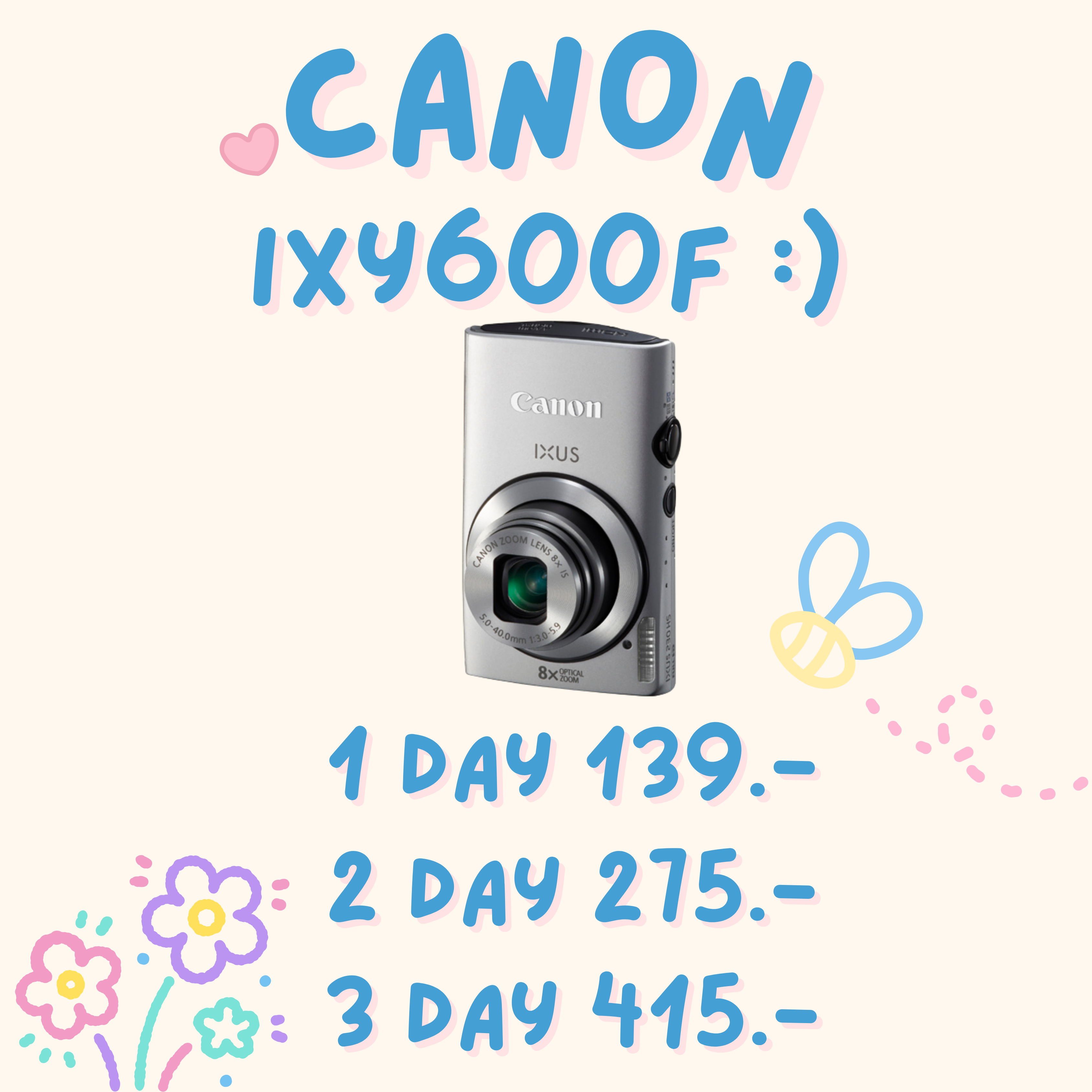Canon IXY600F